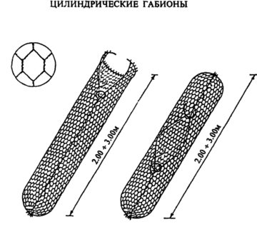 Цилиндрические габионы во Владивостоке,продажа и производство